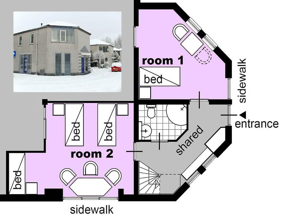 רוטרדם B&B Zevenkamp 0*,  הולנד